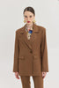 ECLIPSE BLAZER TABAC