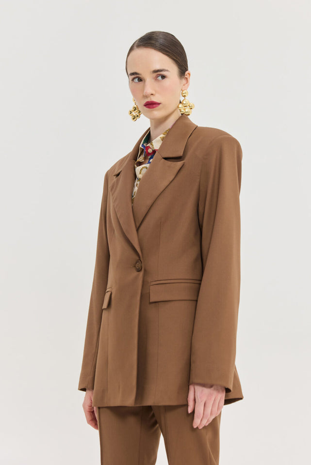 ECLIPSE BLAZER TABAC