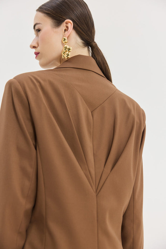 ECLIPSE BLAZER TABAC