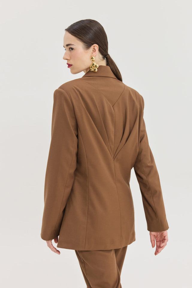 ECLIPSE BLAZER TABAC