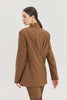 ECLIPSE BLAZER TABAC