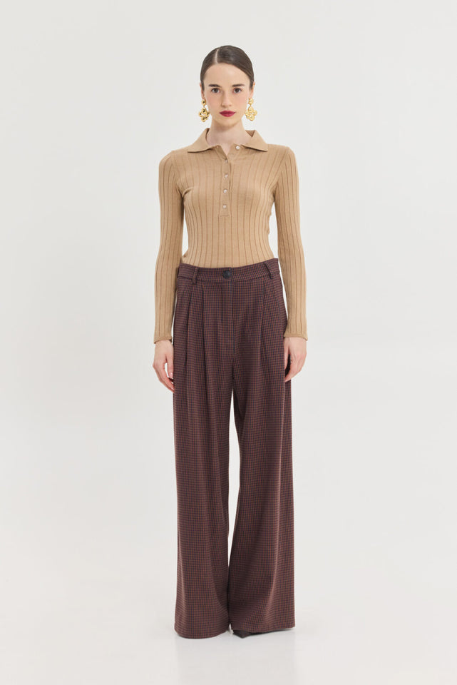 SPECTER KNITTED TOP BEIGE