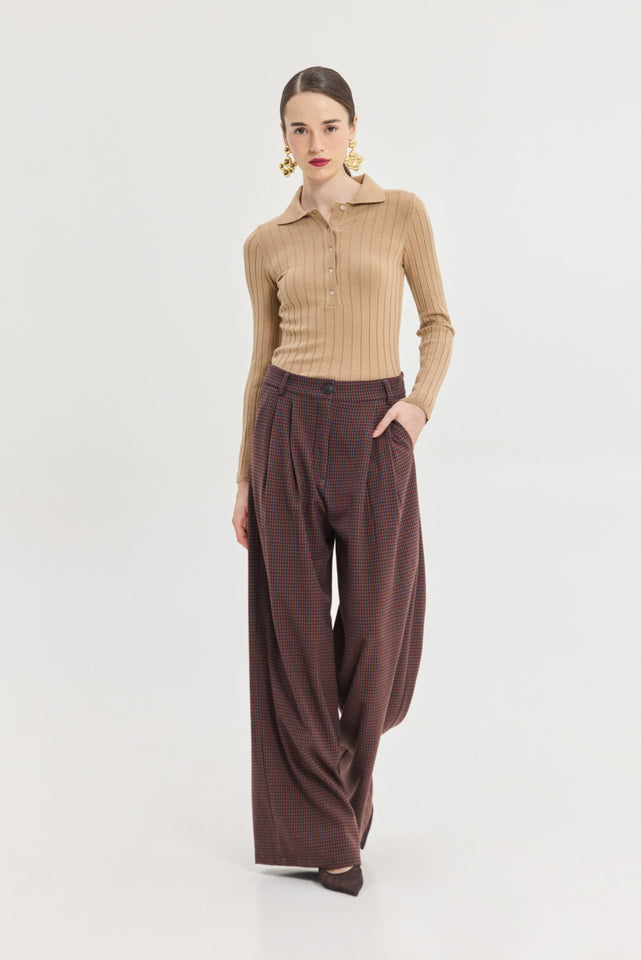 SPECTER KNITTED TOP BEIGE