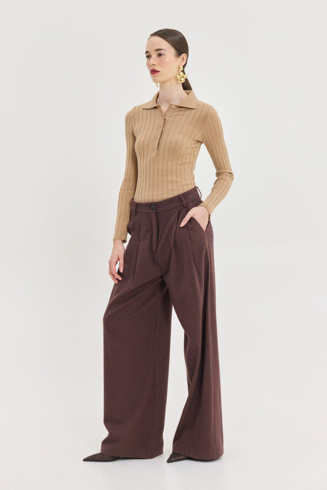 SPECTER KNITTED TOP BEIGE
