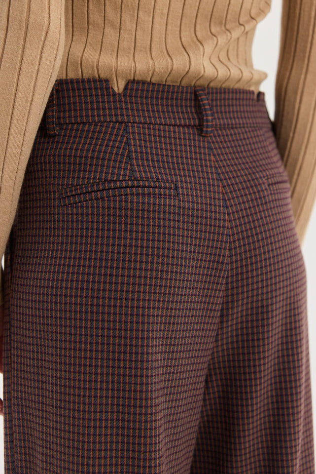 CHAMELEON PANTS ORANGE PLAID