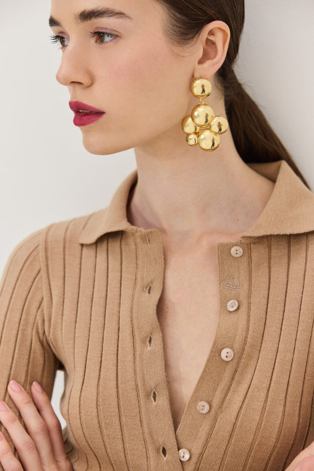SPECTER KNITTED TOP BEIGE
