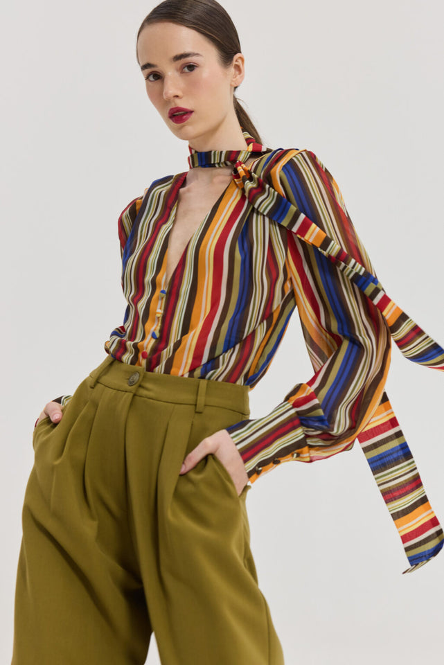 LIQUEUR BODY MULTICOLOR STRIPES