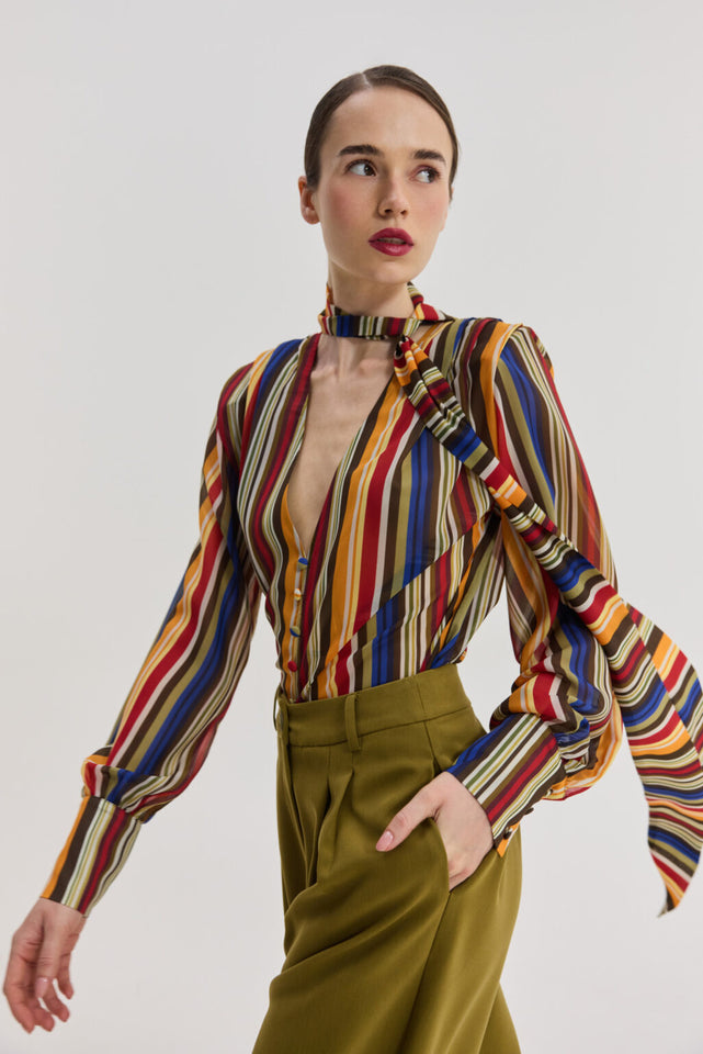 LIQUEUR BODY MULTICOLOR STRIPES