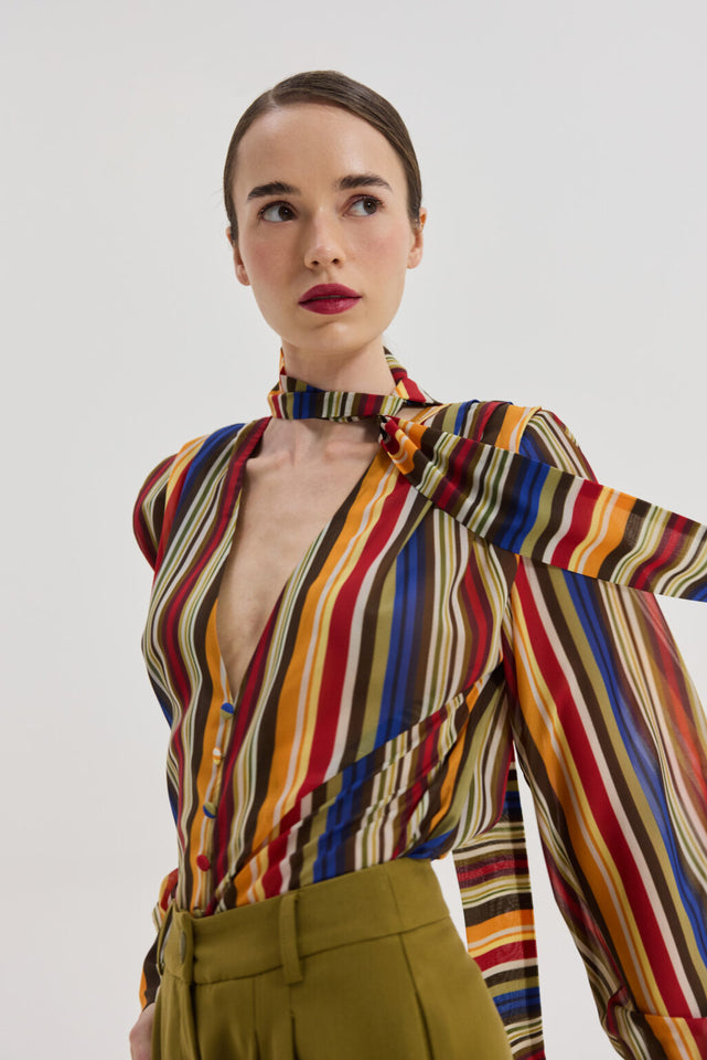 LIQUEUR BODY MULTICOLOR STRIPES