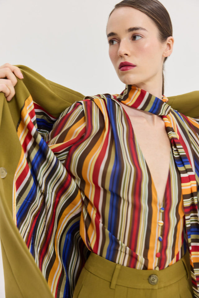 LIQUEUR BODY MULTICOLOR STRIPES
