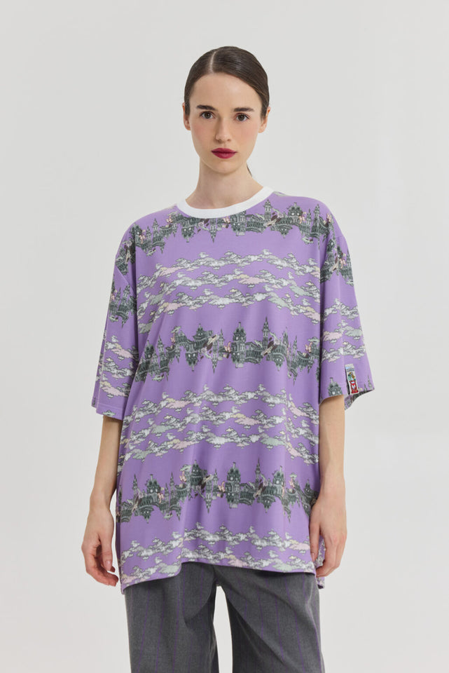 CHEETAH T-SHIRT ZIC ZAC CLOUDS