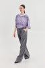 CHAMELEON PANTS PURPLE STRIPES