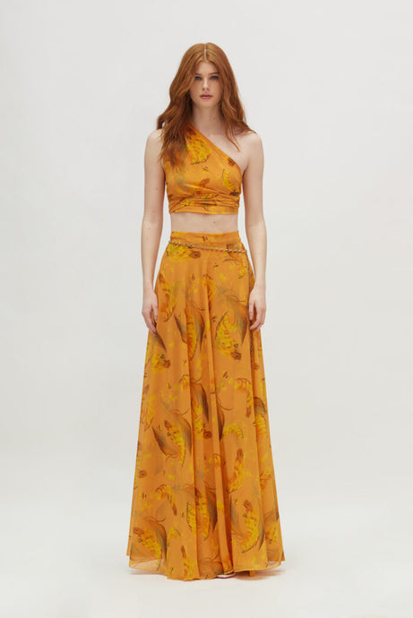 JULIETTE TOP BURNED ORANGE