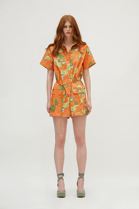 SAFARI JUMPSUIT ORANGE