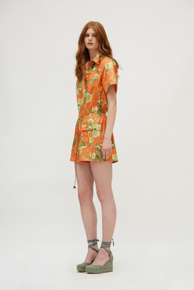 SAFARI JUMPSUIT ORANGE