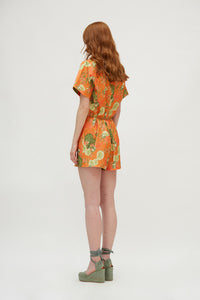 SAFARI JUMPSUIT ORANGE