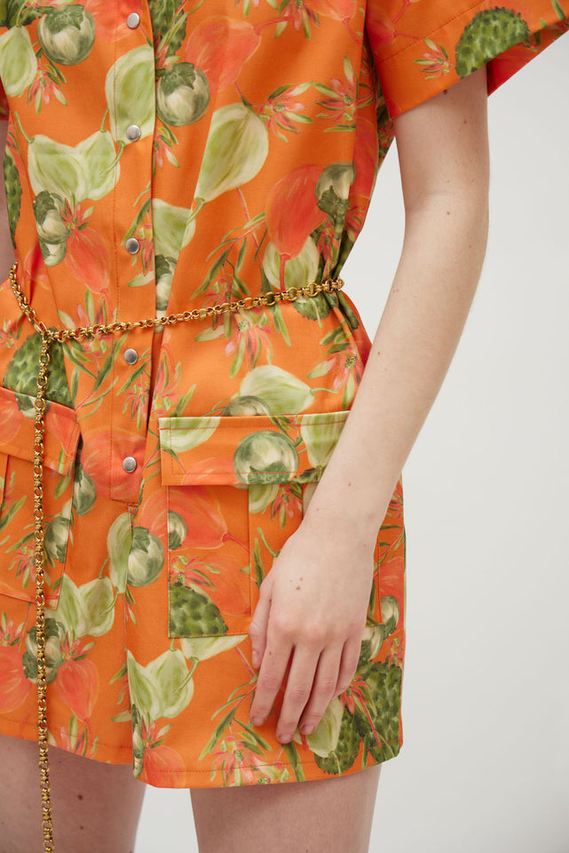 SAFARI JUMPSUIT ORANGE