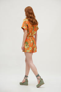 SAFARI JUMPSUIT ORANGE