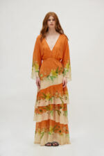 BARI DRESS ORANGE
