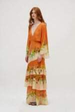 BARI DRESS ORANGE