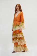 BARI DRESS ORANGE