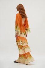 BARI DRESS ORANGE