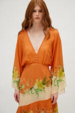 BARI DRESS ORANGE