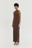 MOANA DRESS BROWN