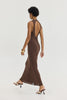 MOANA DRESS BROWN