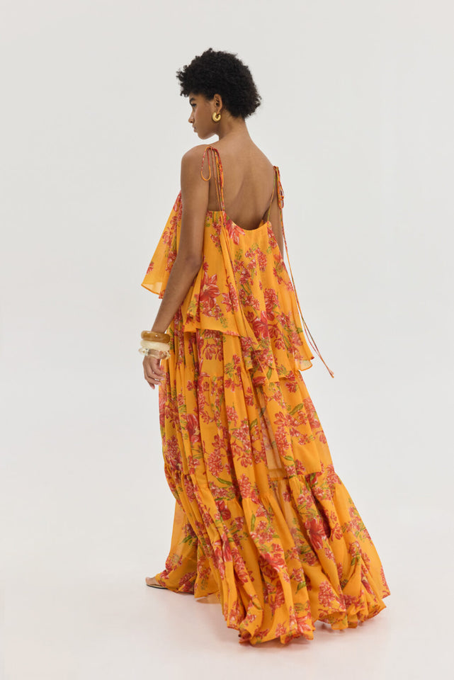 KARENINA DRESS ORANGE