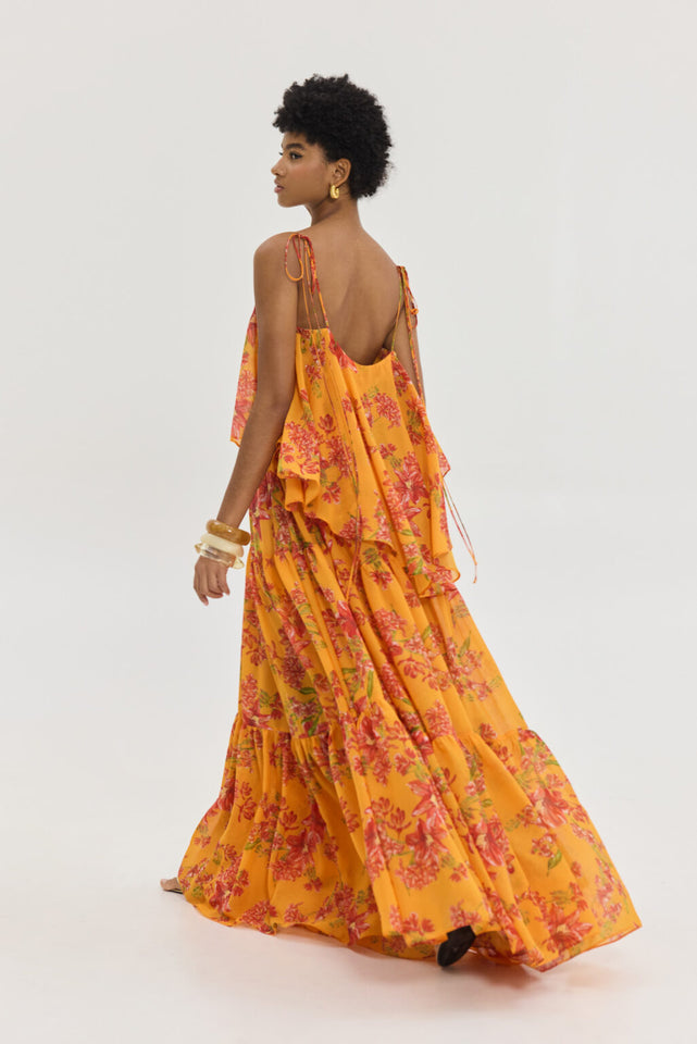 KARENINA DRESS ORANGE