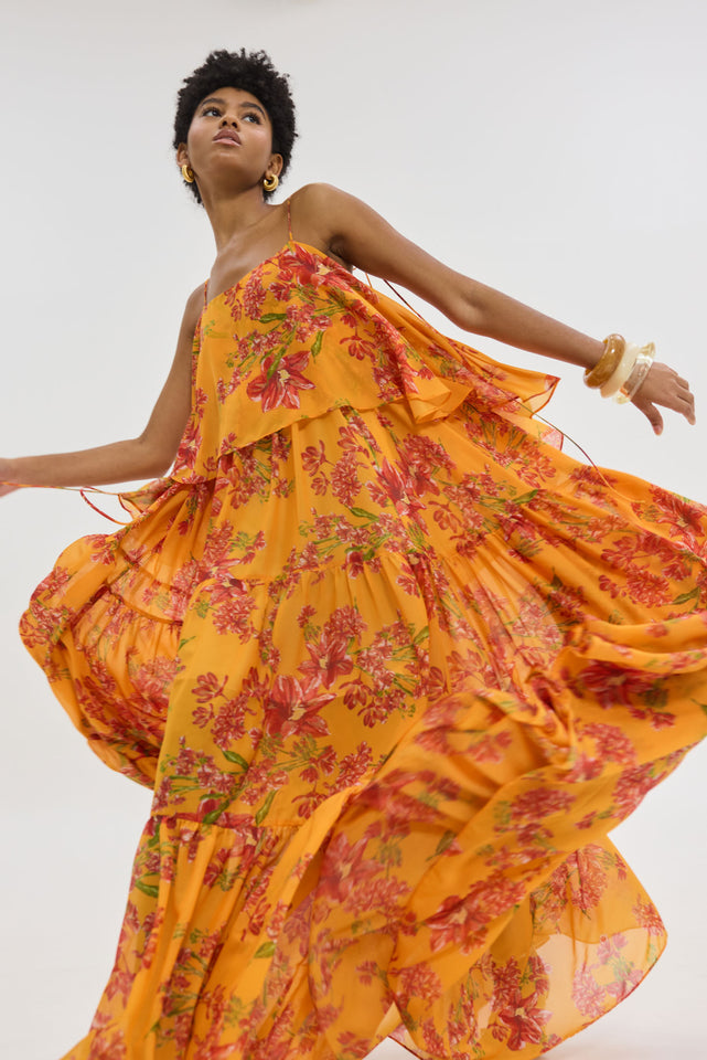 KARENINA DRESS ORANGE