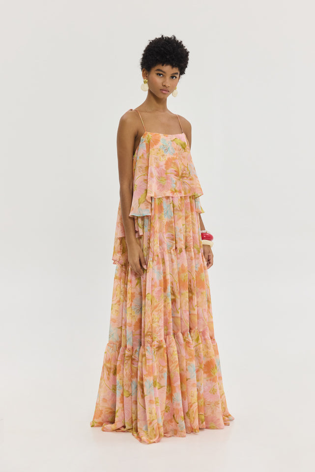 KARENINA DRESS PEACH
