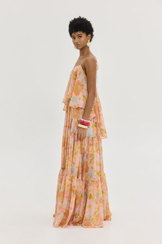 KARENINA DRESS PEACH