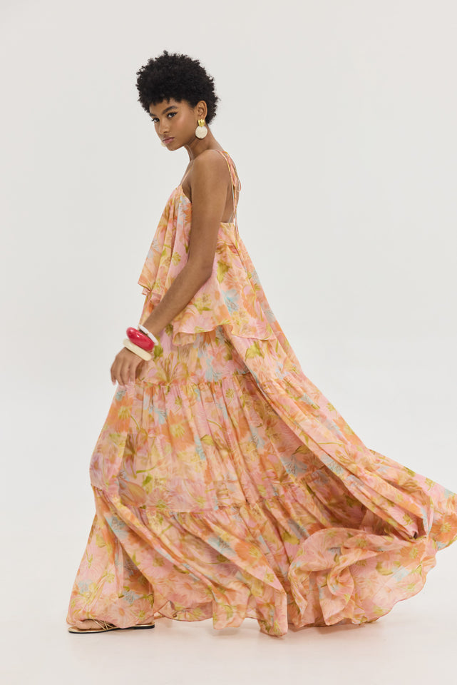 KARENINA DRESS PEACH