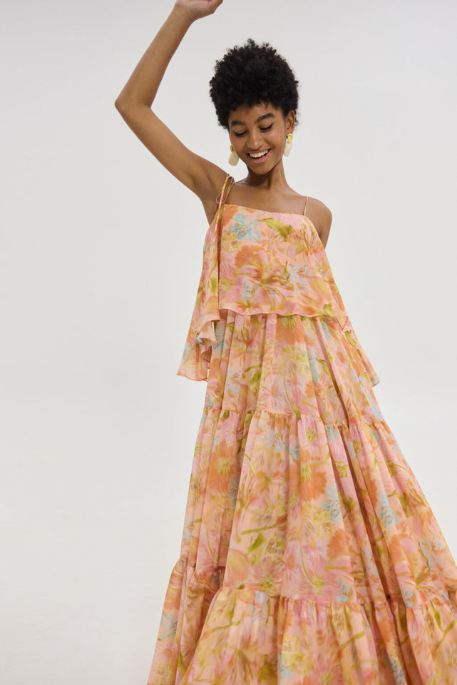 KARENINA DRESS PEACH