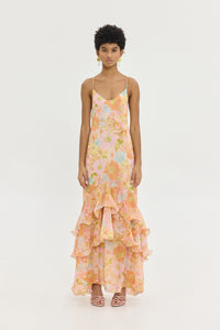 OLSI DRESS PEACH