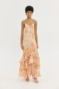 OLSI DRESS PEACH