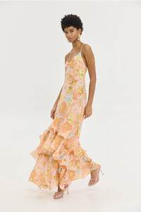 OLSI DRESS PEACH