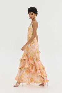 OLSI DRESS PEACH