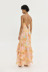 OLSI DRESS PEACH