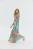 BARI DRESS AQUA