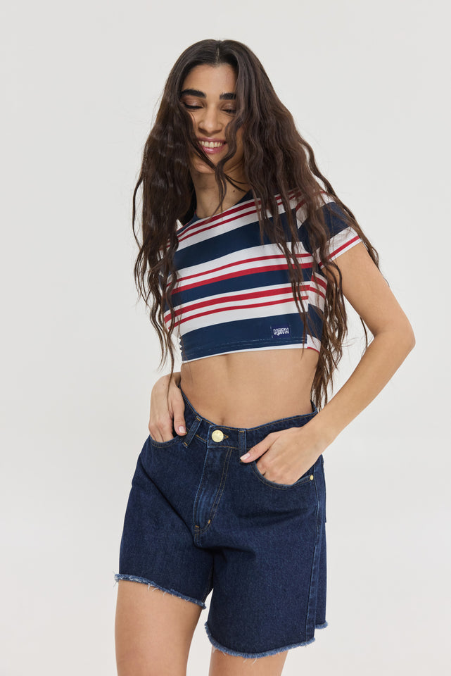 LILA SHORTS DARK BLUE
