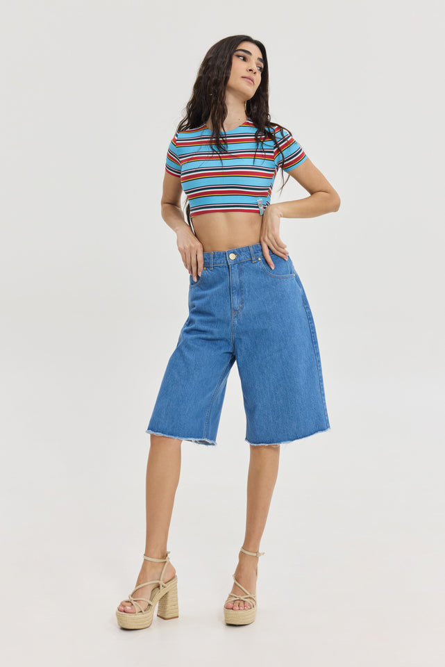 TEN TEN DENIM REIN BLUE