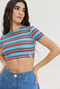 OPTIMUS TOP LIGHT BLUE STRIPES