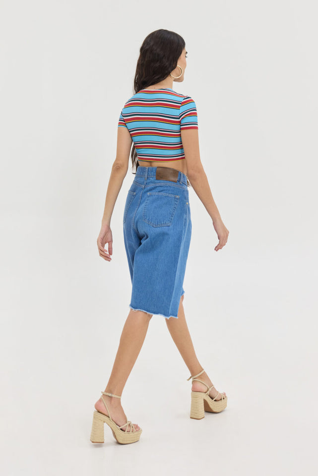 OPTIMUS TOP LIGHT BLUE STRIPES
