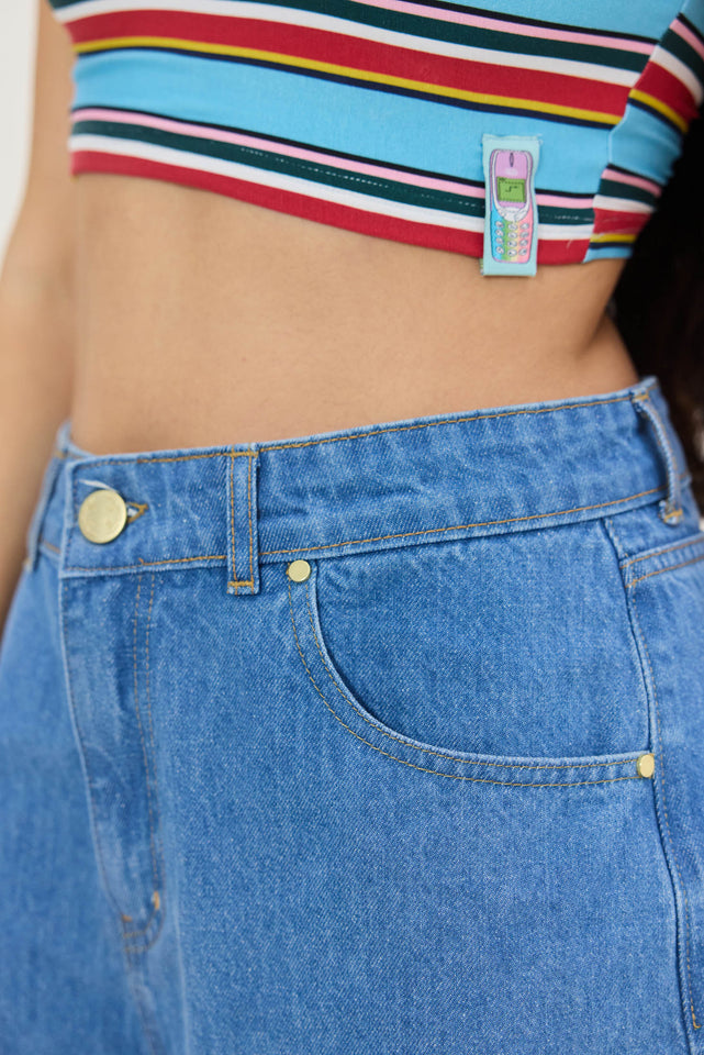 TEN TEN DENIM REIN BLUE
