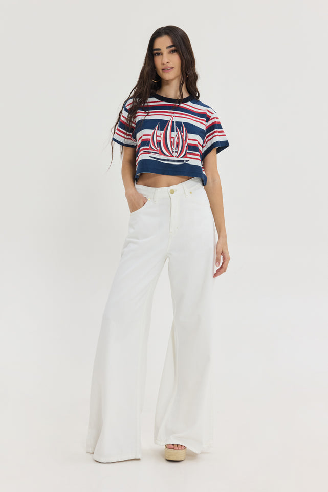 SALEM DENIM PANTS WHITE