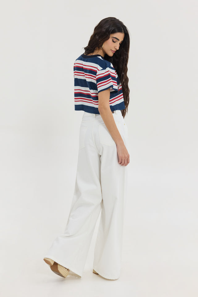 SALEM DENIM PANTS WHITE