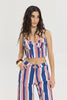 CHARIS TOP NAUTICA STRIPES